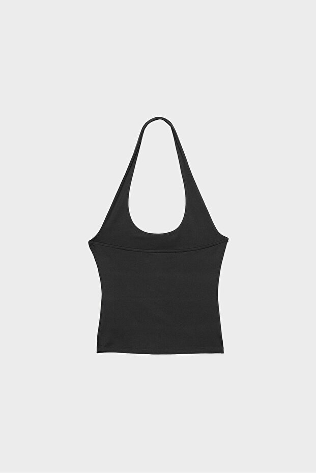 Halter yakalı tişört - 6