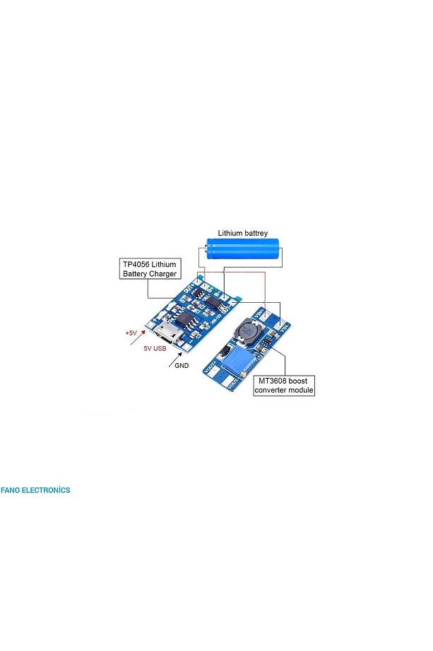 Lityum Pil Şarj Modülü Usb Tip-c - 6