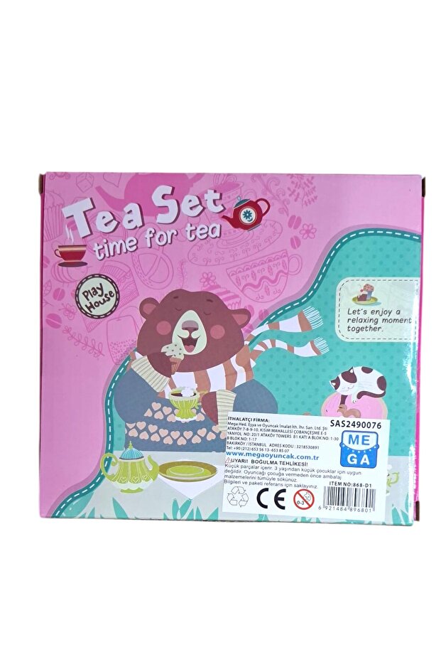 SERAMİK ÇAY SETİ 868-D1 13 PARÇA 3+ - 2