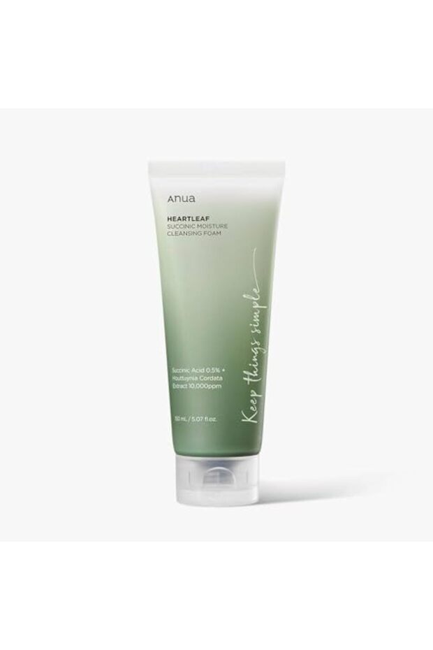 [Anua] Heartleaf Succinic Moisture Cleansing Foam 150ml