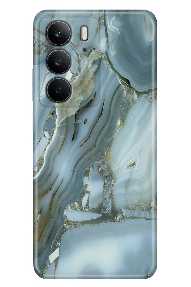 C75 (Rmx3941) Case Colorful Silicone Printed Tpu Carlo Marble