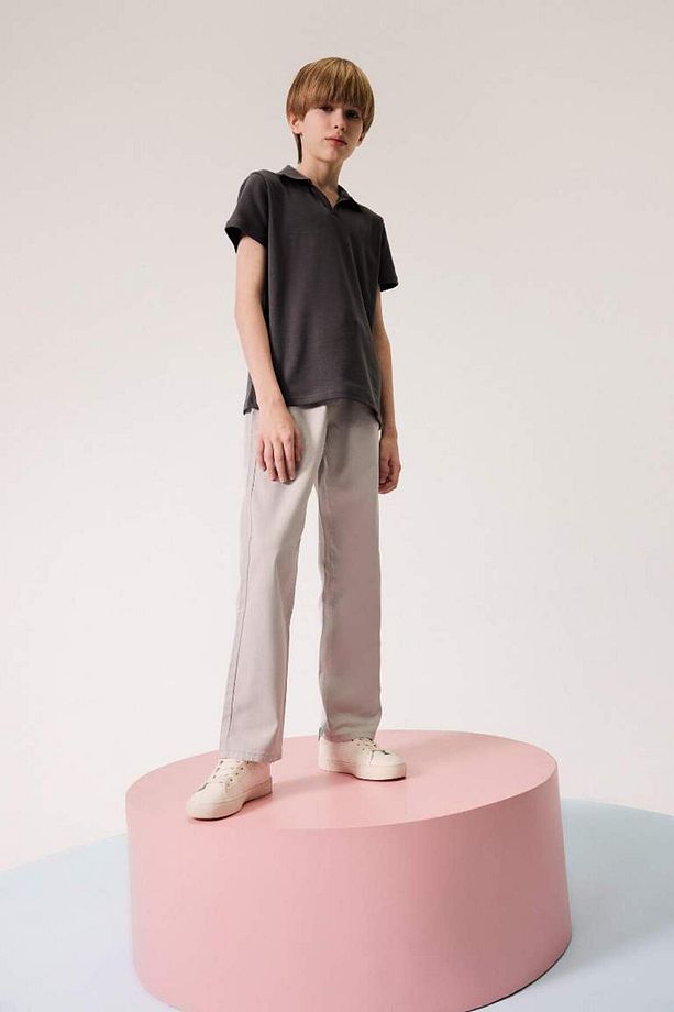Erkek Çocuk Düz Paça Basic Düz Gabardin Pantolon D5859a825sm - 2