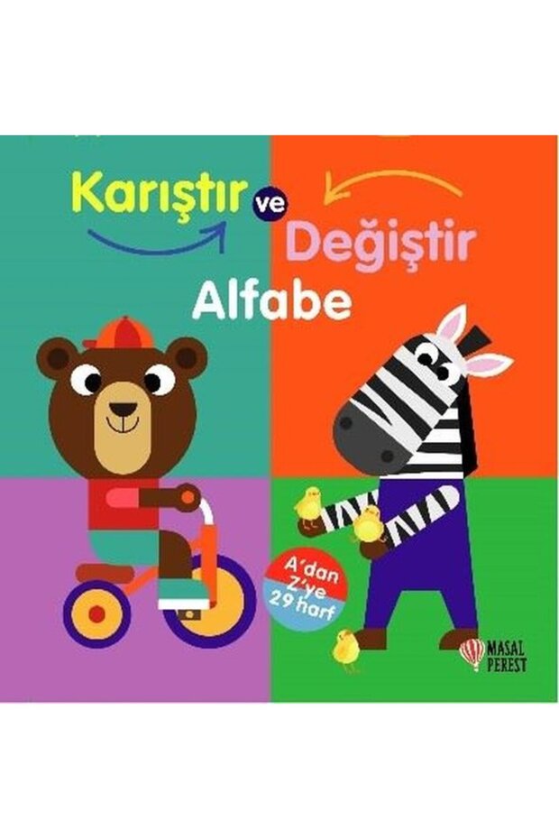Karıştır Ve Değiştir - Alfabe - A 'Dan Z'ye 29 Harf