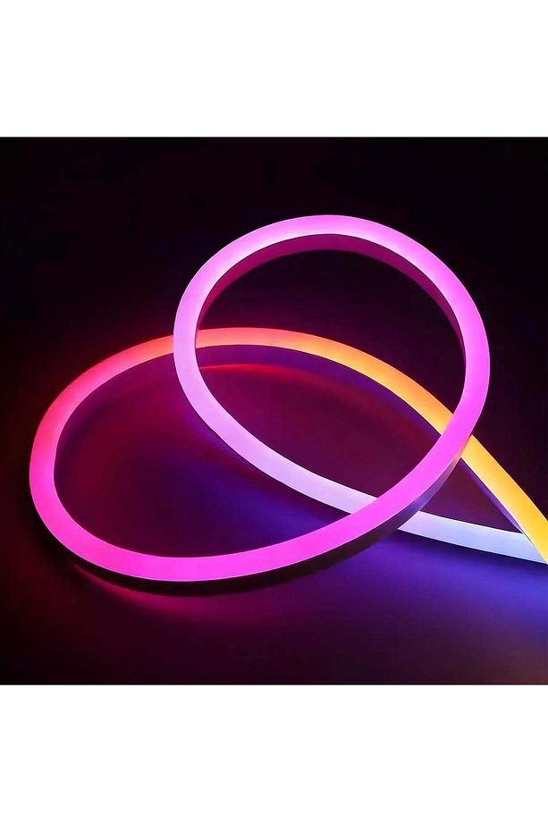 RGB Neon Led 3 Metre, Rgb Led, Sese Duyarlı Led - 1