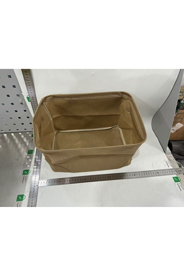 Storage Box Dalip, for Clothes, Items, Textile with Metallic Frame, Side Handles, Rectangular Shape - 6