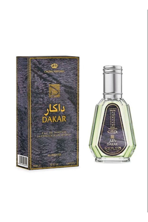 الرحاب للعطور داكار 50 مل او دي بارفيوم - للرجال