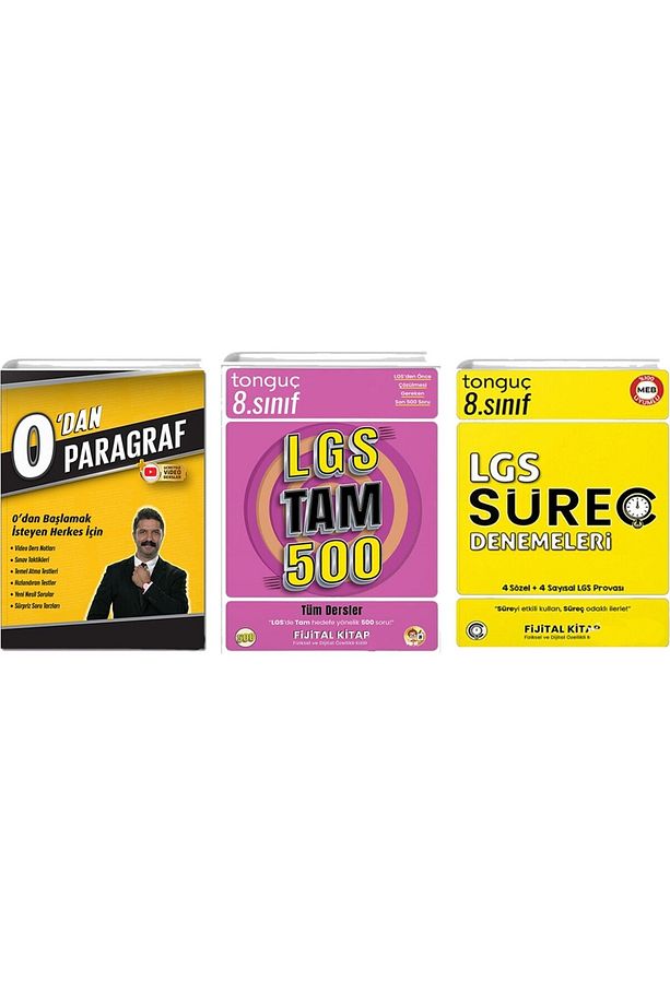 8. Sınıf Lgs Süreç Denemeleri+ Rüştü Hoca 0'dan Paragraf+8. Sınıf Lgs Tam 500 - 1