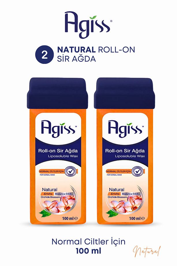 Normal Ciltler Için Roll-on Sir Ağda, Kartuş Ağda 100 ml - For Natural Skins 2 Adet - 1