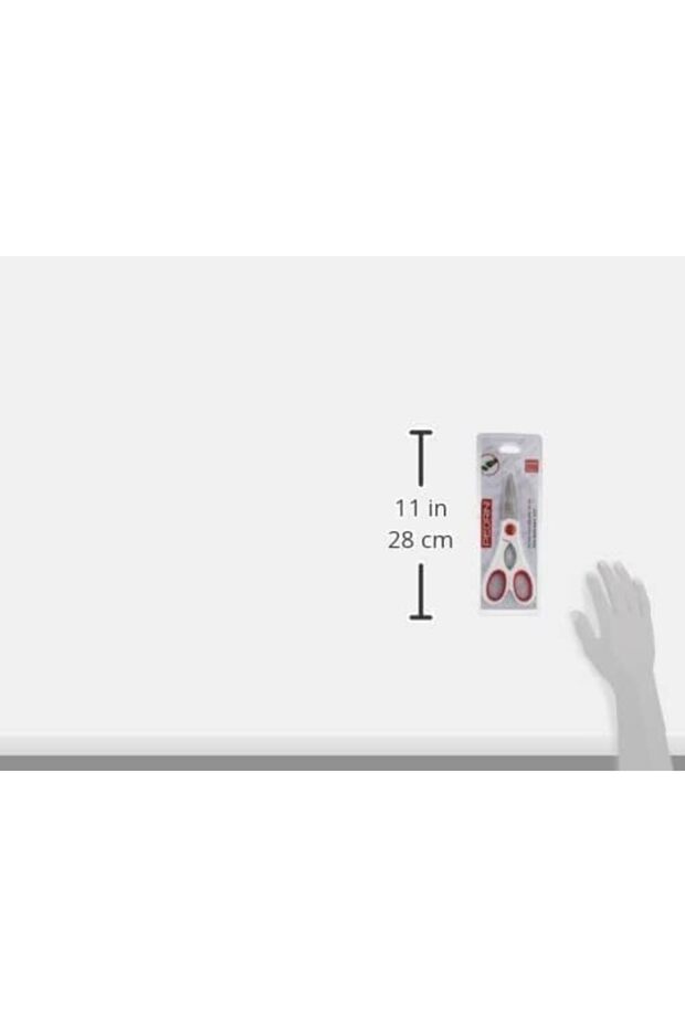 KITCHEN SCISSORS WHITE&RED - 4