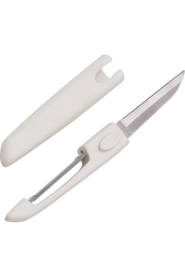 PEELER AND KNIFE DUAL PURPOSE