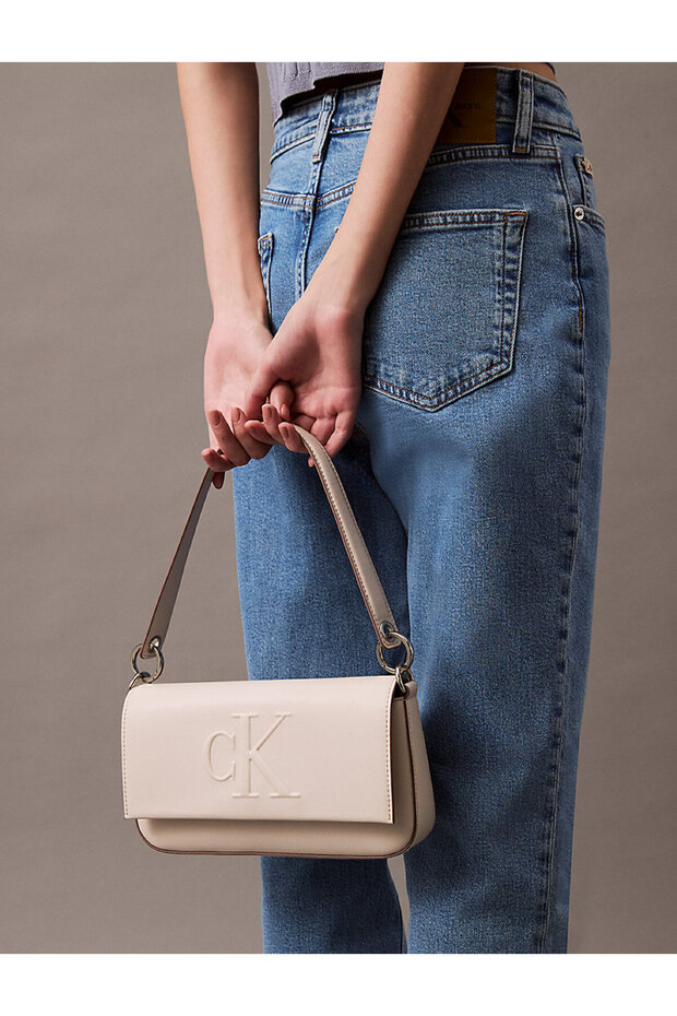 Kadın Bej Omuz Çantası - 1