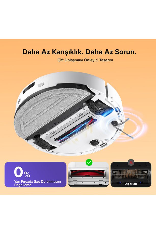 S8 Pro Akıllı Robot Süpürge - 3