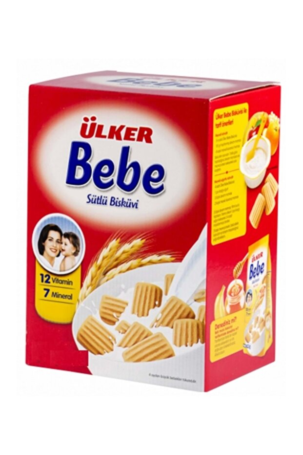 Bebe Bisküvisi 800gr 12 Vitaminli Kutu - 1