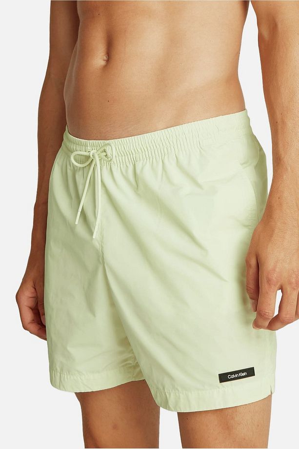 Erkek Ck Medium Drawstring Yüzme Şortu - Yeşil - 5