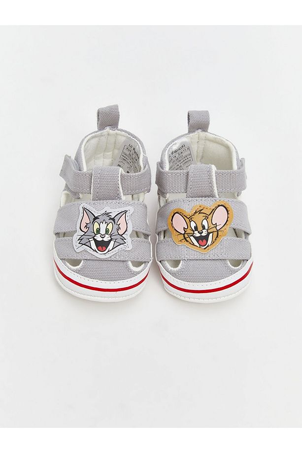 LCW STEPS Tom ve Jerry Baskılı Yürüme Öncesi Ayakkabı - 3