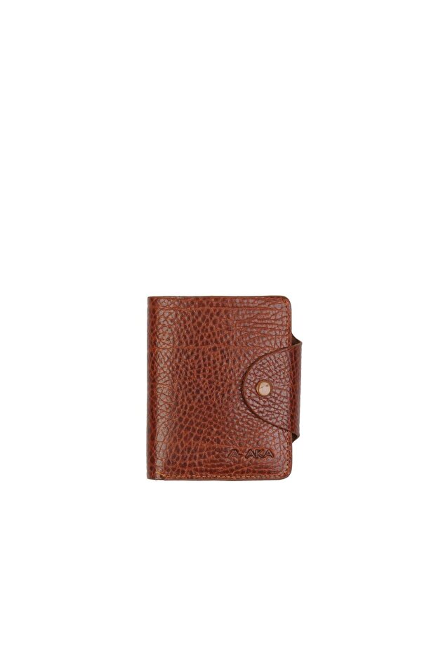 Leather Tan Card Holder Wallet 057 63