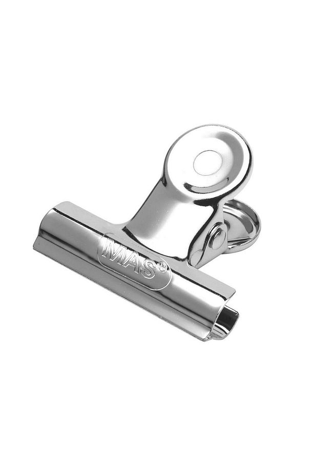 938 Metal Kıskaç 22 Mm 24 Adet - Metalik Gri - 2