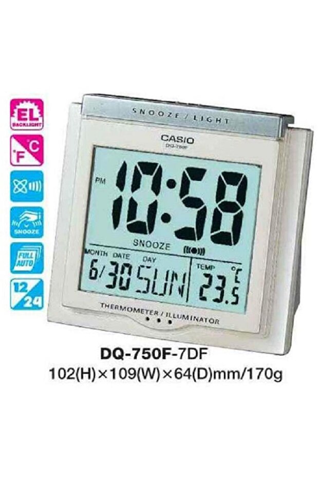 Dq-750f-7df Masa Saati - 4