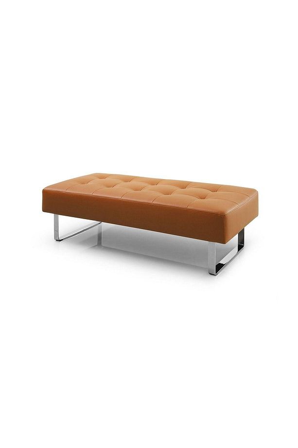 Metal Ayaklı Bench - Suni Deri Döşeme 45*120 Cm Yükseklik 40 Cm - 2