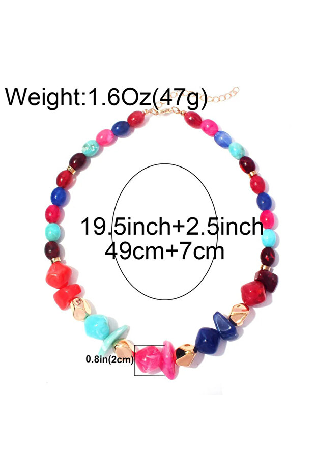 Colier Multicolor SIC MODA 5676 - 3