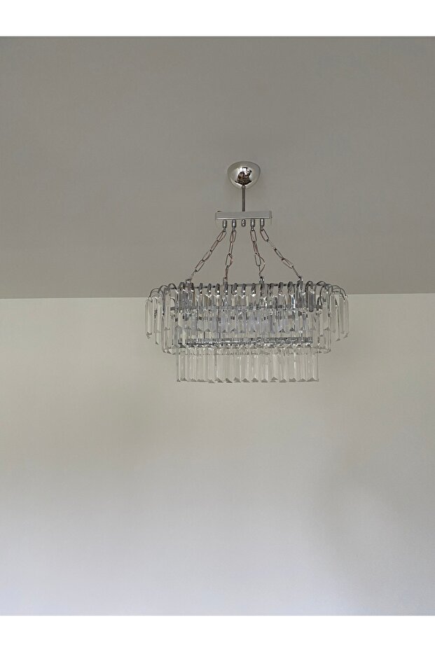 KRİSTAL TAŞLI AMPÜLLÜ AVİZE - 4