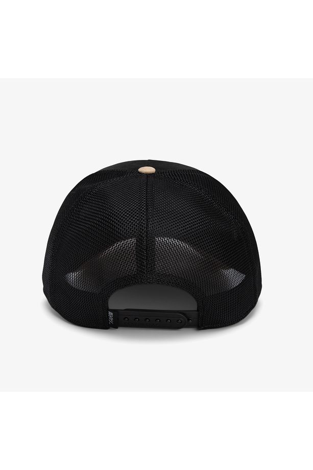 The Suede Cheetah Unisex Siyah Şapka - 3