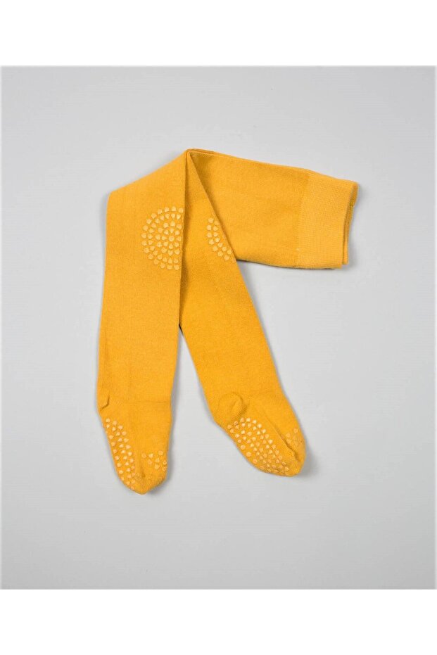 Crawling And Anti-Slip Pantyhose 6-24 Months Mustard Yellow