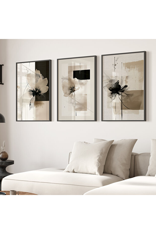 Frame Painting Set, 3 Pieces Framed Painting