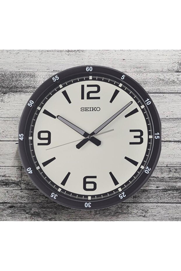 ساعة حائط QXA809J صامتة بعقارب ثانية - 3