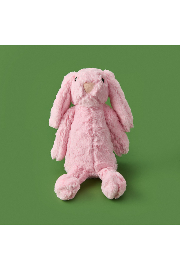 Soft Rabbit Figürlü Yastık - Pembe - 16x35 cm - 2