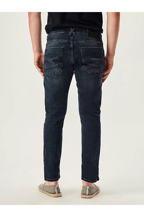 Joshua Dar Paça Düşük Bel Jean Pantolon - 4