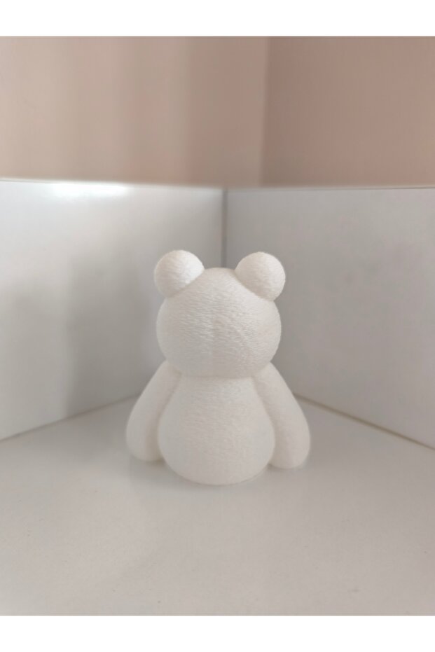 Beyaz Sevimli Ayıcık 6cm - 3