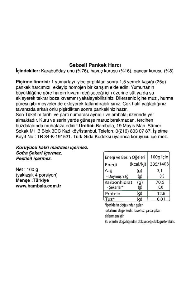  5'li Çorba Paketi (pancar, ıspanak, balkabaklı sebze çorbası, muhallebi, sebzeli pankek) - 5