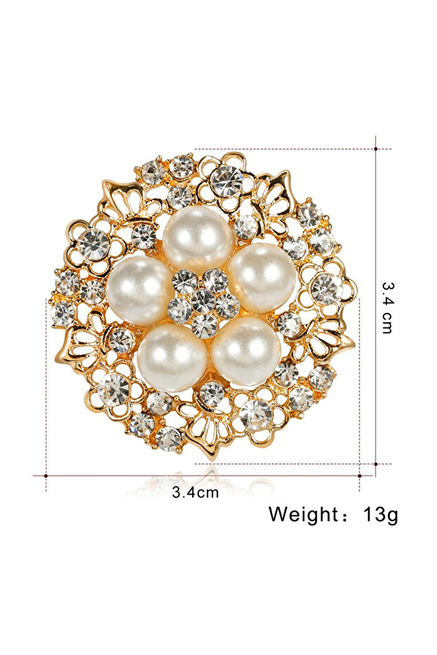 Brosa Eleganta SIC MODA 5604B - 2