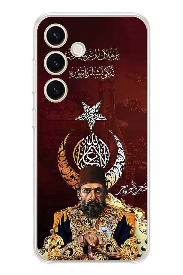 حافظة سيليكون شفافة متوافقة مع هاتف Galaxy S24 من عبد الحميد خان