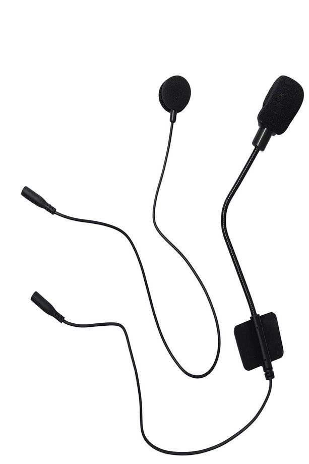 BT-68 TYPE C Girişli intercom Kulaklık Seti Çift Mikrofonlu Motosiklet Kask İntercom Yedek Kulaklığı - 4
