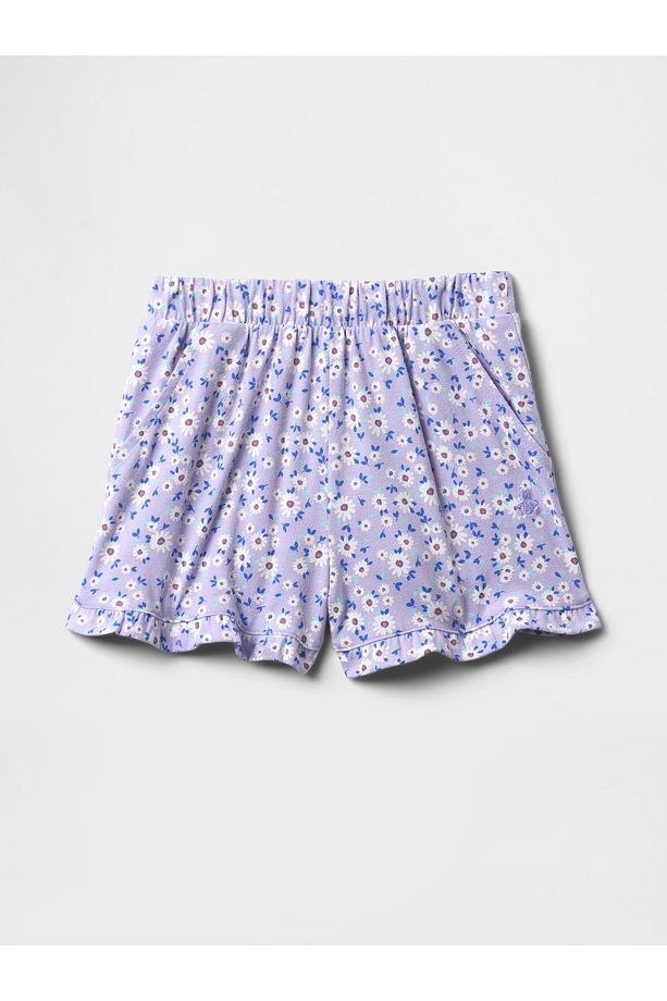 Kız Bebek Mor Mix & Match Ruffle Şort - 1