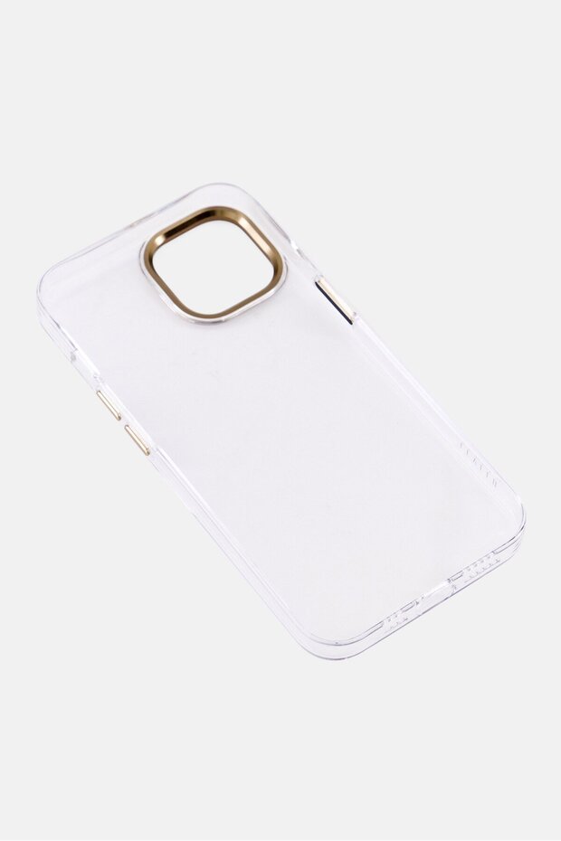 جراب خلفي شفاف سينسا لجهاز iPhone 14، شفاف - 3