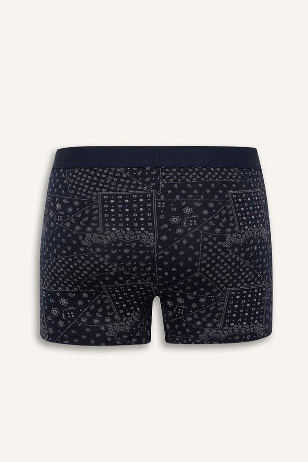 Regular Fit Şal Desenli 3'lü Boxer E7202ax25sm - 3