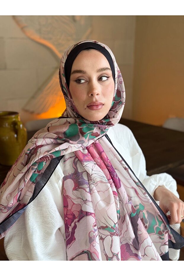 أليس نمط لينا شال - 1