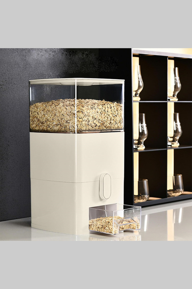 موزع حبوب وأرز صندوق حاوية تخزين - 1