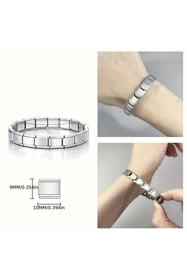 İtalyan Charm Bileklik - 5