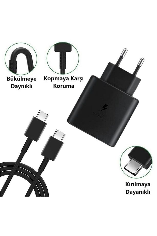 Betsima® 65W Hızlı Şarj Edebilen TYPE C uçlu Şarj Aleti - 5