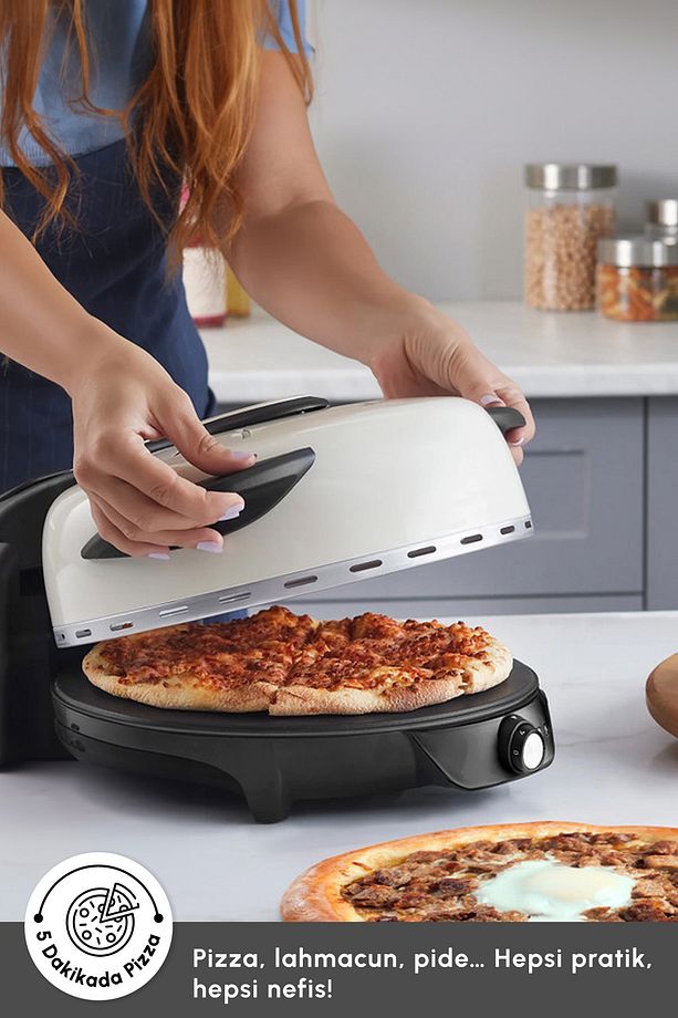 Gastro 10 In 1 Pizza Ve Lahmacun Makinesi Biodiamond Soft Cream - 4