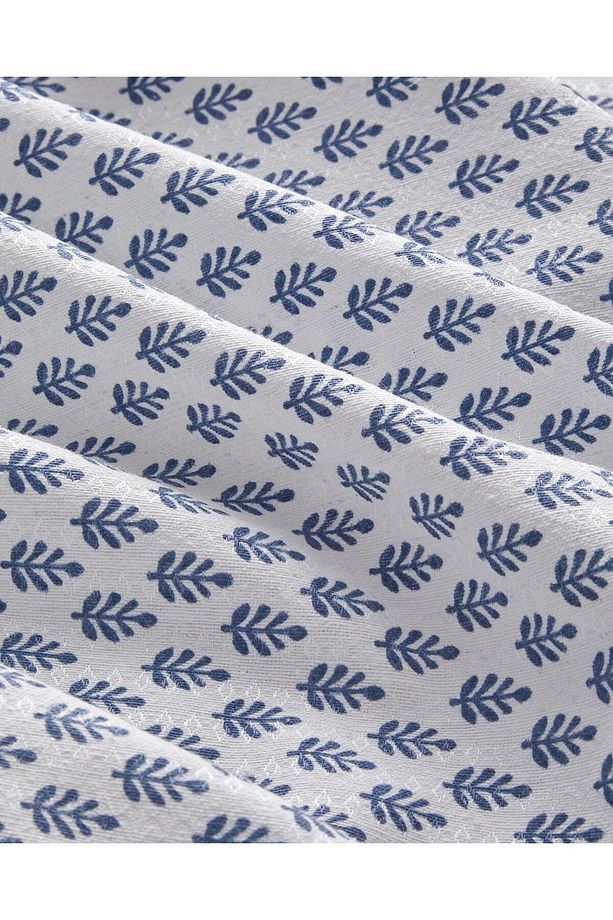 Pure Leaves Ecosoft Tek Kişilik Pike 150x220 cm Mavi - 3