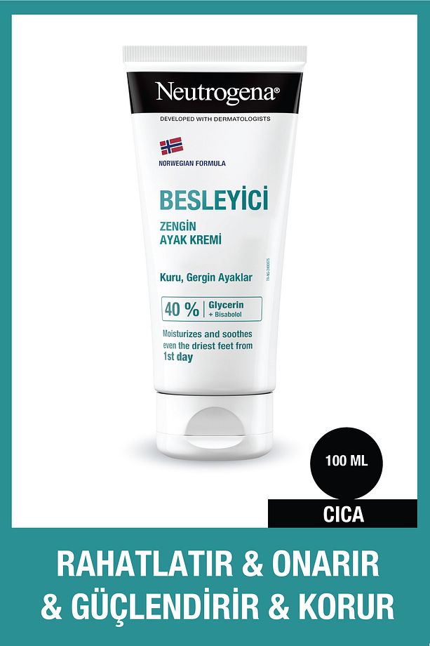 Norveç Formülü Yoğun Besleyici Ayak Kremi 100 ml - 1
