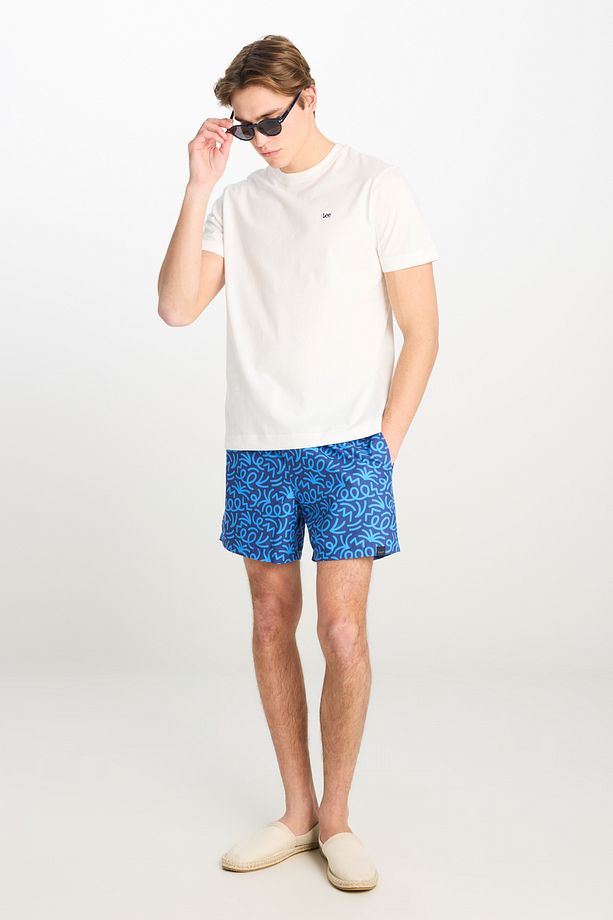 Regular Fit Lacivert Erkek Deniz Şortu - 2