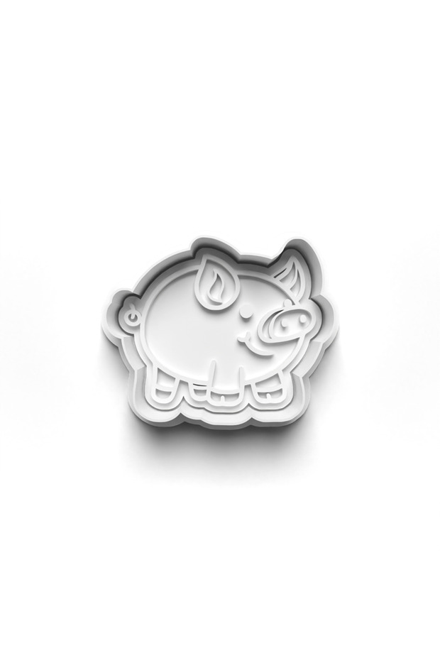 Farm Animals Cookie Cutter and Stamper 3D-0540_9