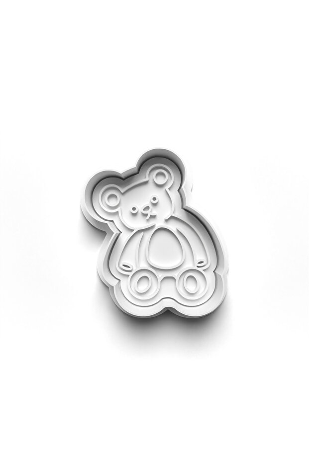 Toy Bear Cooky Cutter and Stamper 3D-0521_4