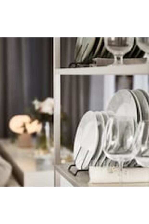 حامل أطباق أسود - 4